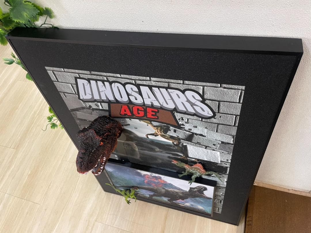 3D絵 ジュラシックパーク 恐竜 絵画 アート パネル 立体絵 絵 ダイナソー