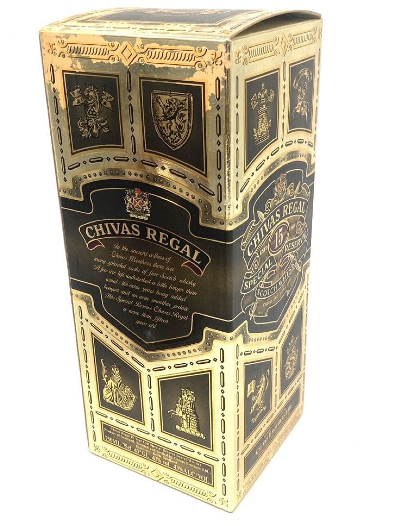 未開封】CHIVASREGALシーバスリーガル2本セット12/15年ウィスキー