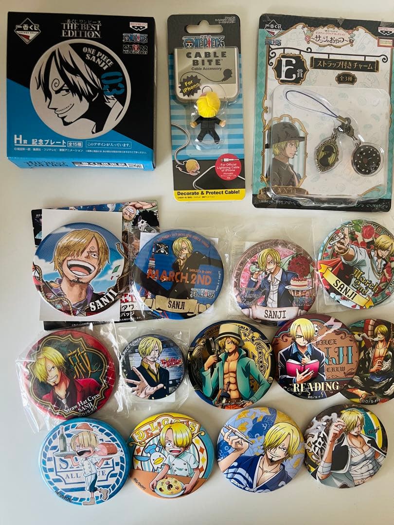 ワンピース ONEPIECE グッズ まとめ売り サンジ 麦わらの一味