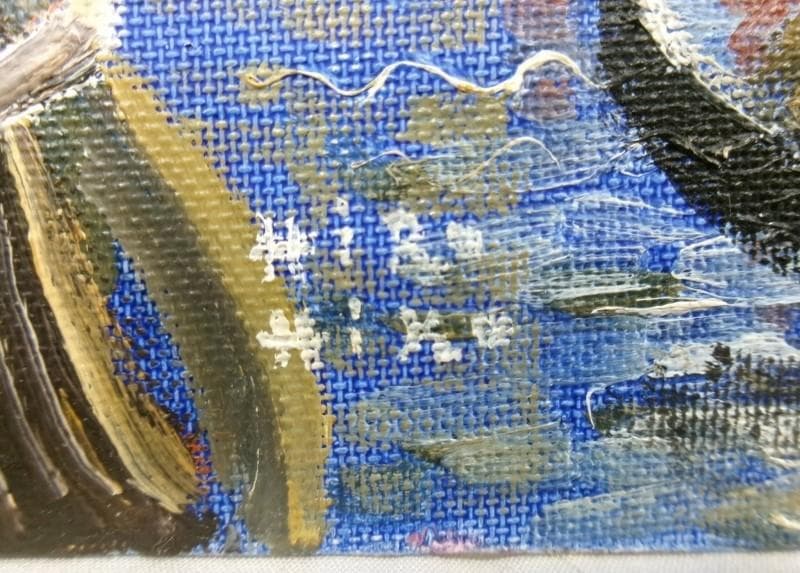 ◇織田広比古『ベネチアンブルーの夜』油彩◇検）織田広喜 宮永岳彦