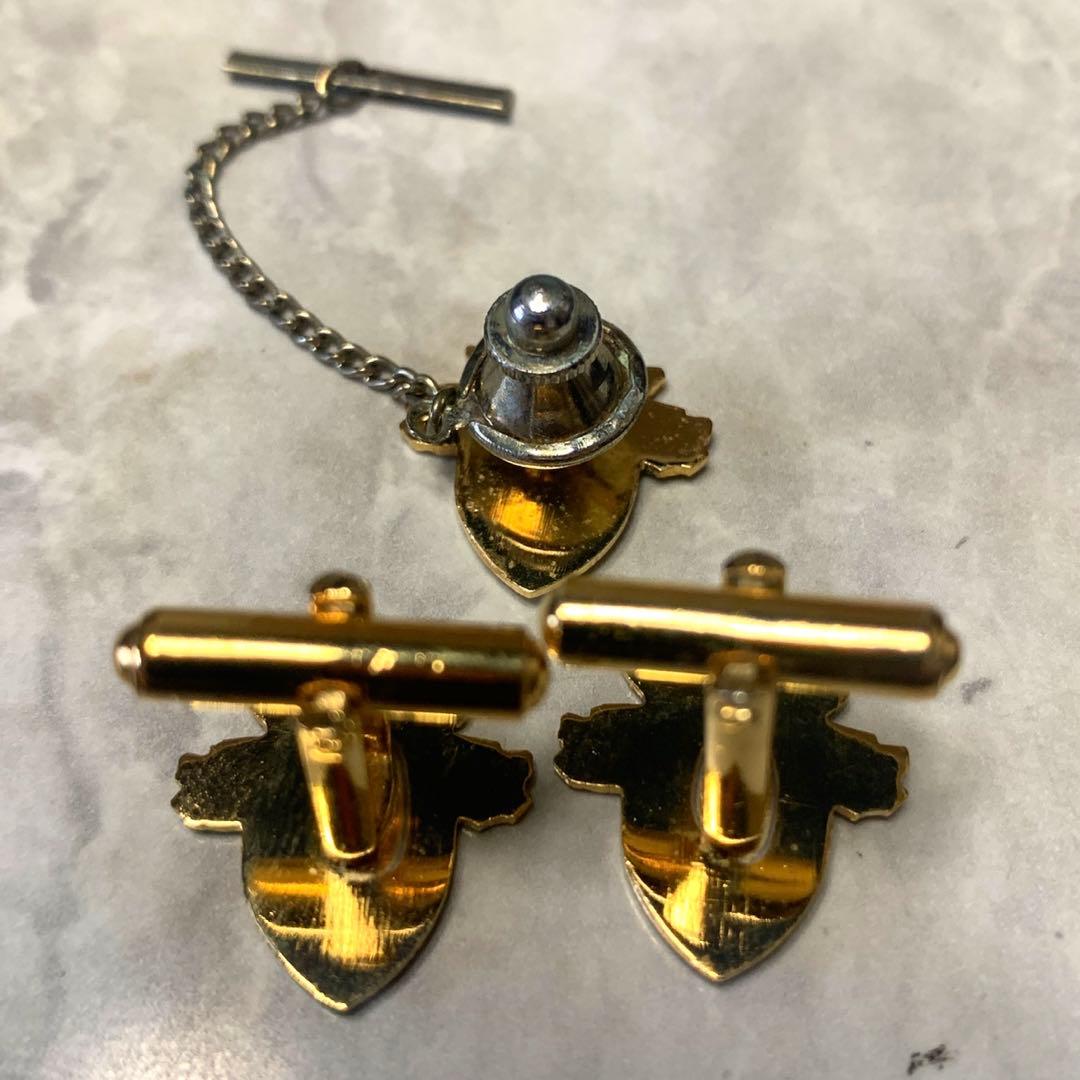 USMA West Point ビンテージ　タイピン&カフス