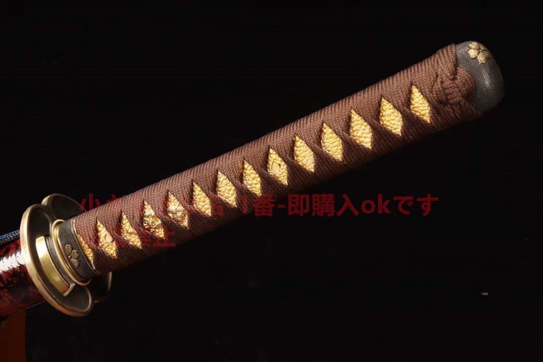 【逆刃の侍】武具　刀装具　日本刀　模造刀 居合刀 鍛造打 鋼刀 鑑賞用