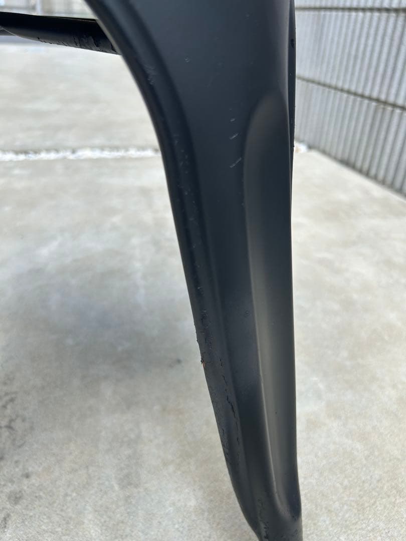 値下げ！『引き取り限定』アイアン　ダイニングテーブルセット　椅子4脚