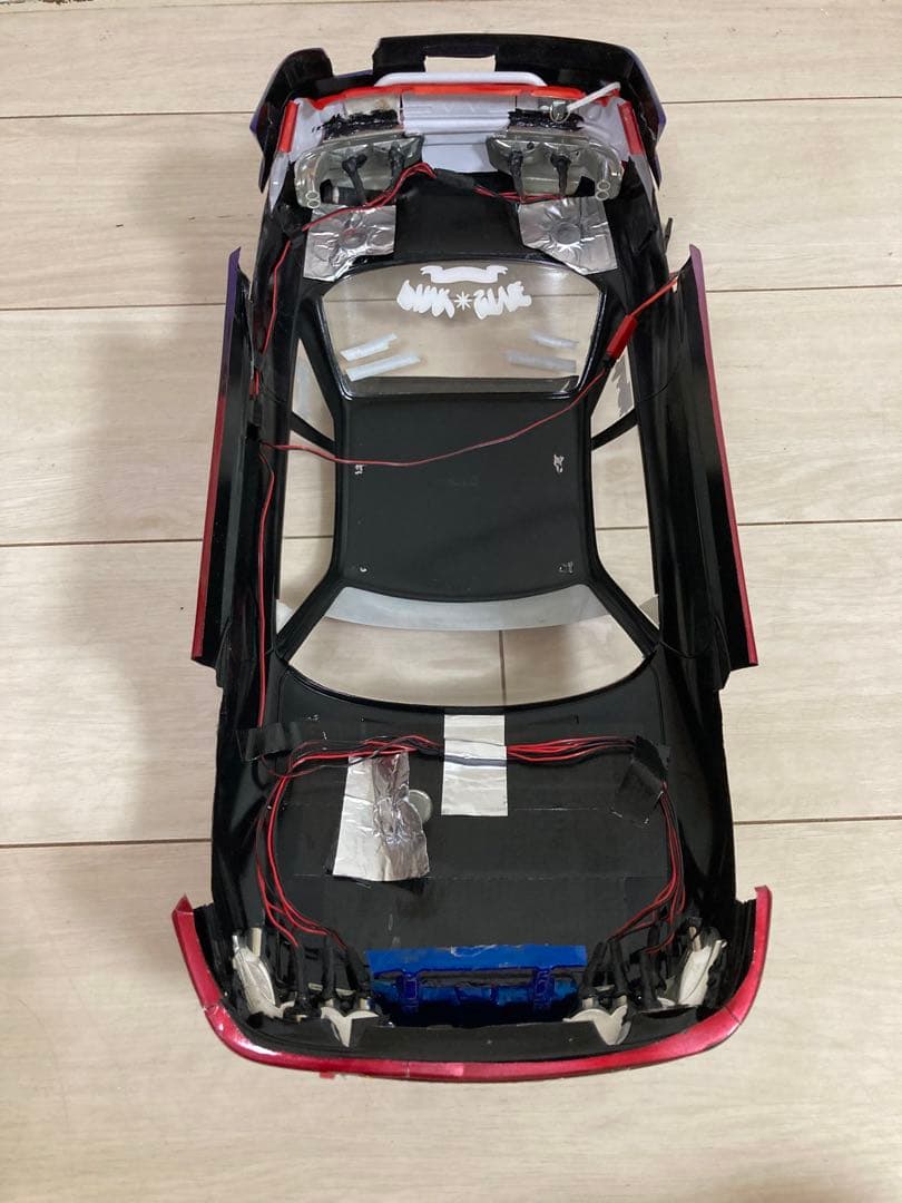 ラジコン　ボディ　シルビア　10/1