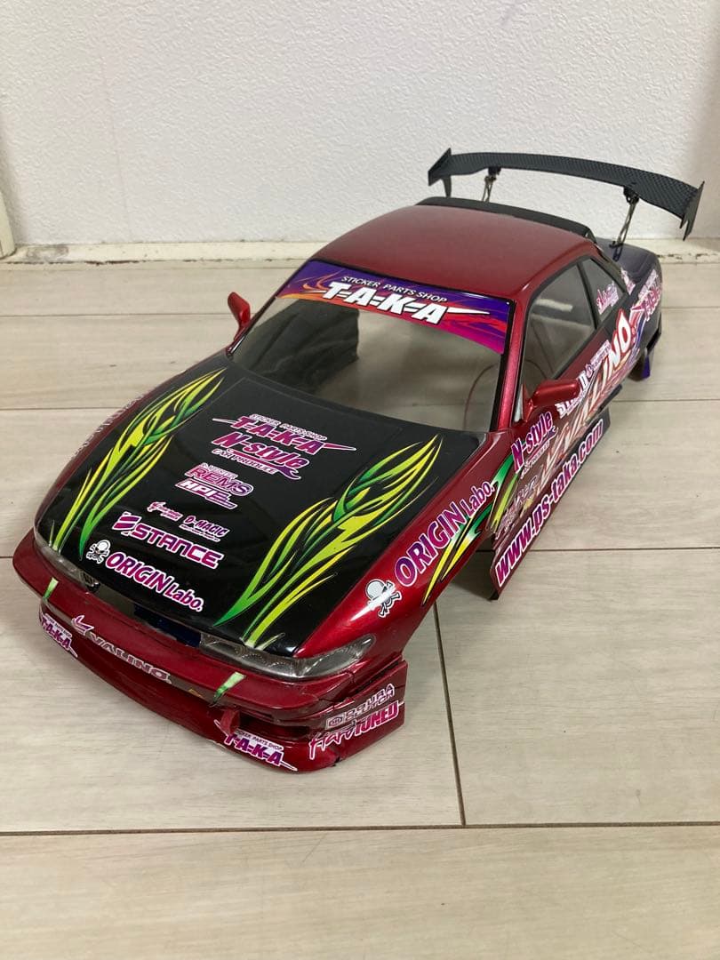 ラジコン　ボディ　シルビア　10/1