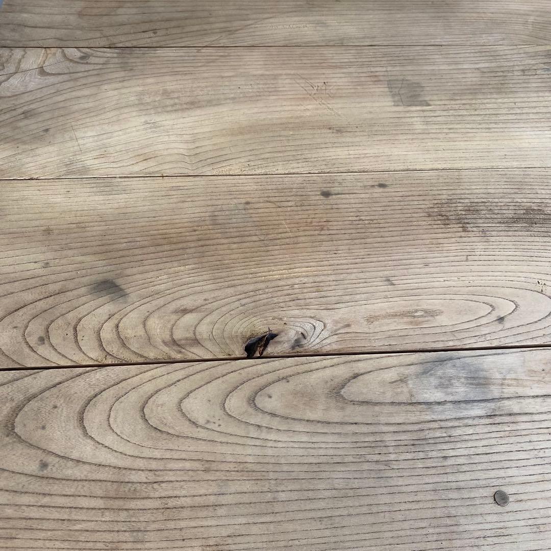 アンティーク 机 テーブル デスク 無垢材 無塗装 z414