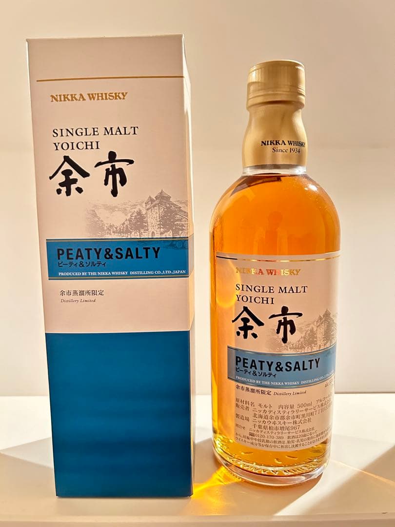 余市 SINGLE MALT YOICHI PEATY & SALTY