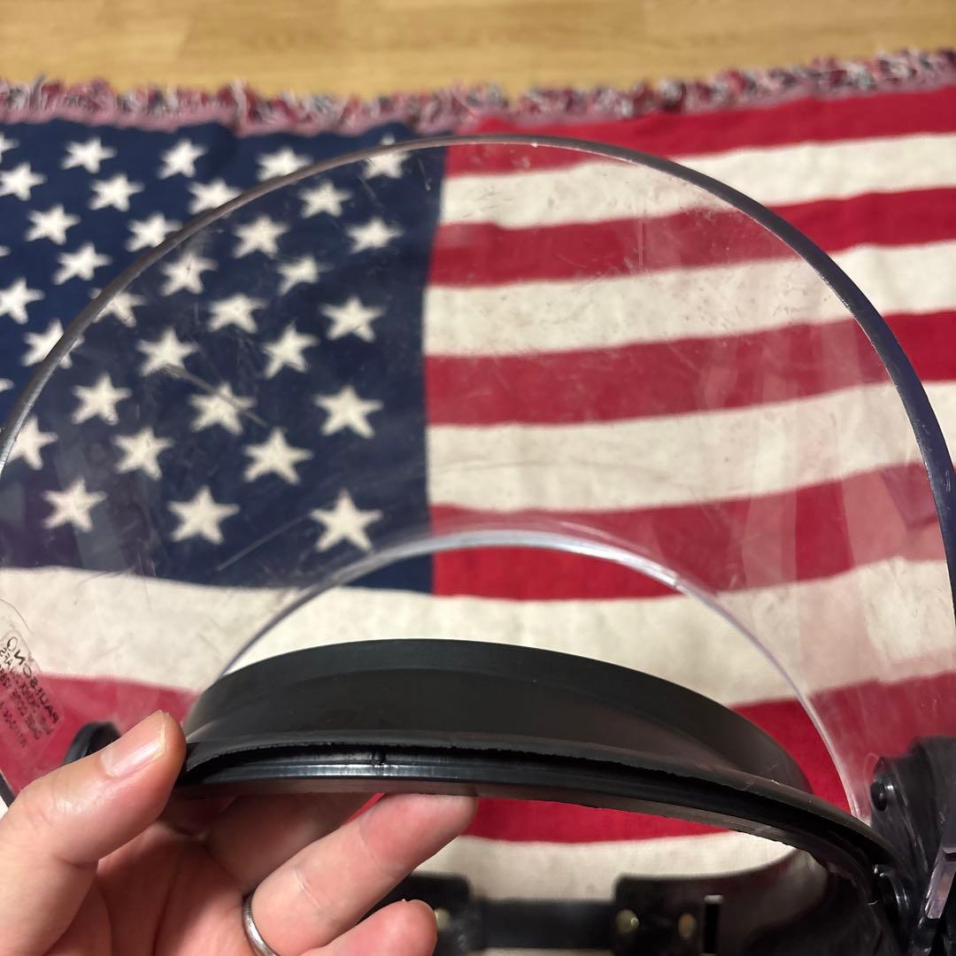 実物PAULSONフェイスシールド米警察装備CAGE CODE12858 B36 - メルカリ