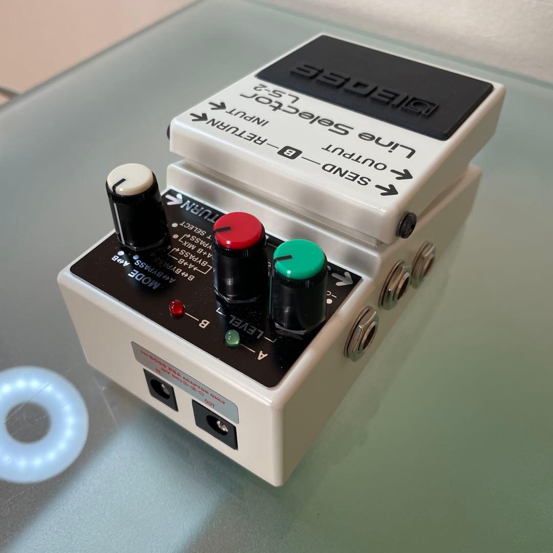 LS-2/BOSS Line Selector 使用回数極少 美品 箱と取説あり