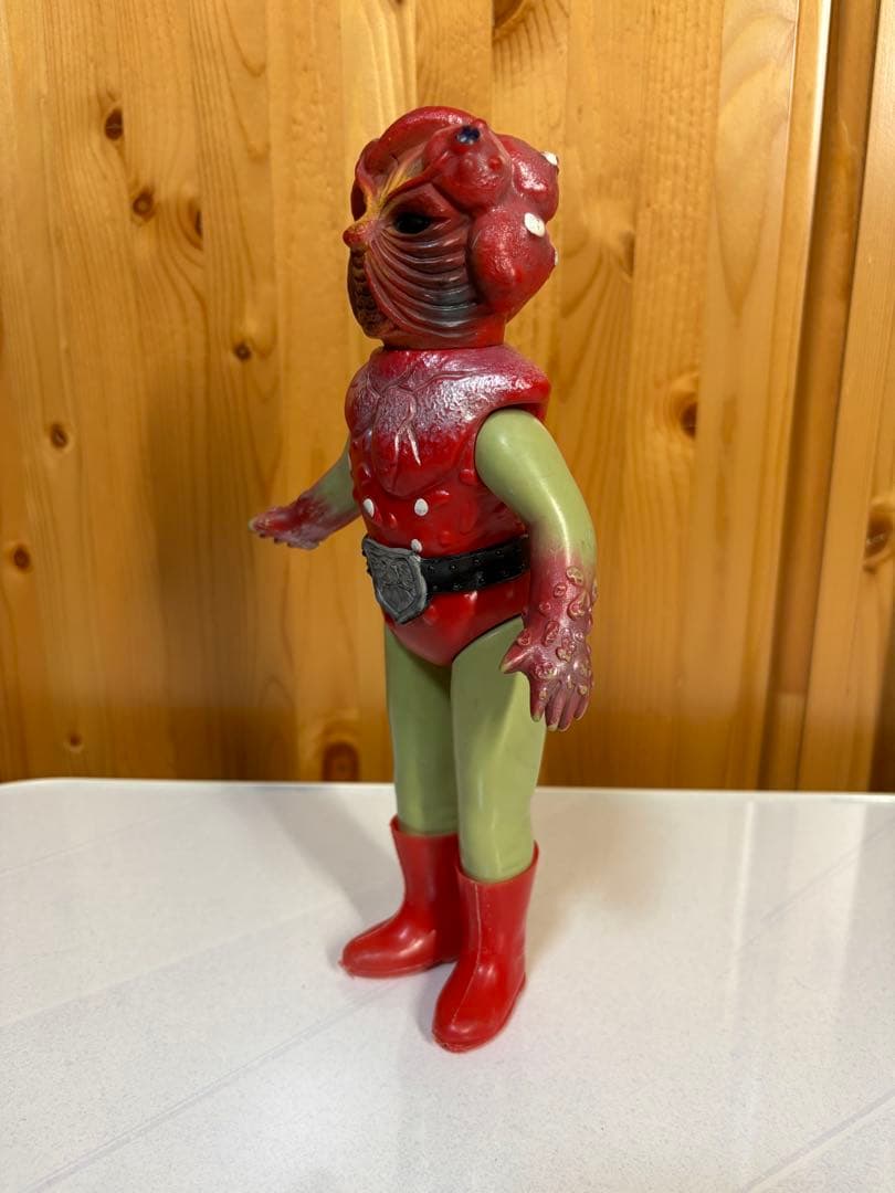 当時物 仮面ライダー 旧バンダイ キノコモルグ ソフビ レア品