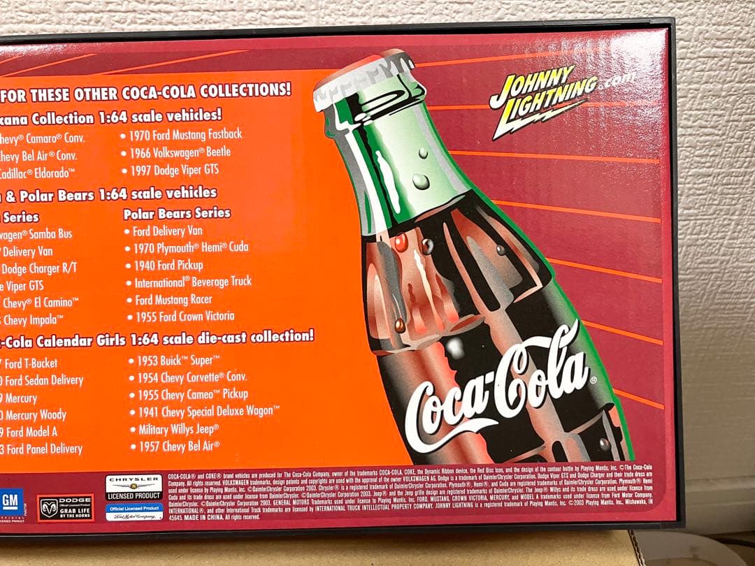 ダイキャスト ジョニーライトニング 1923 Ford 1/18 コカコーラ - メルカリ