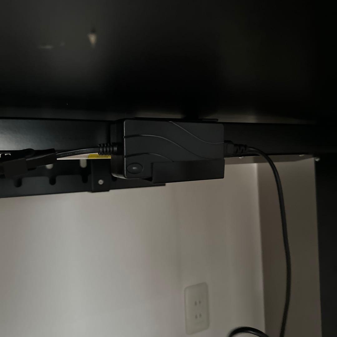 FLEXISPOT 電動式スタンディングデスク幅120×奥行60 電源ホルダー付