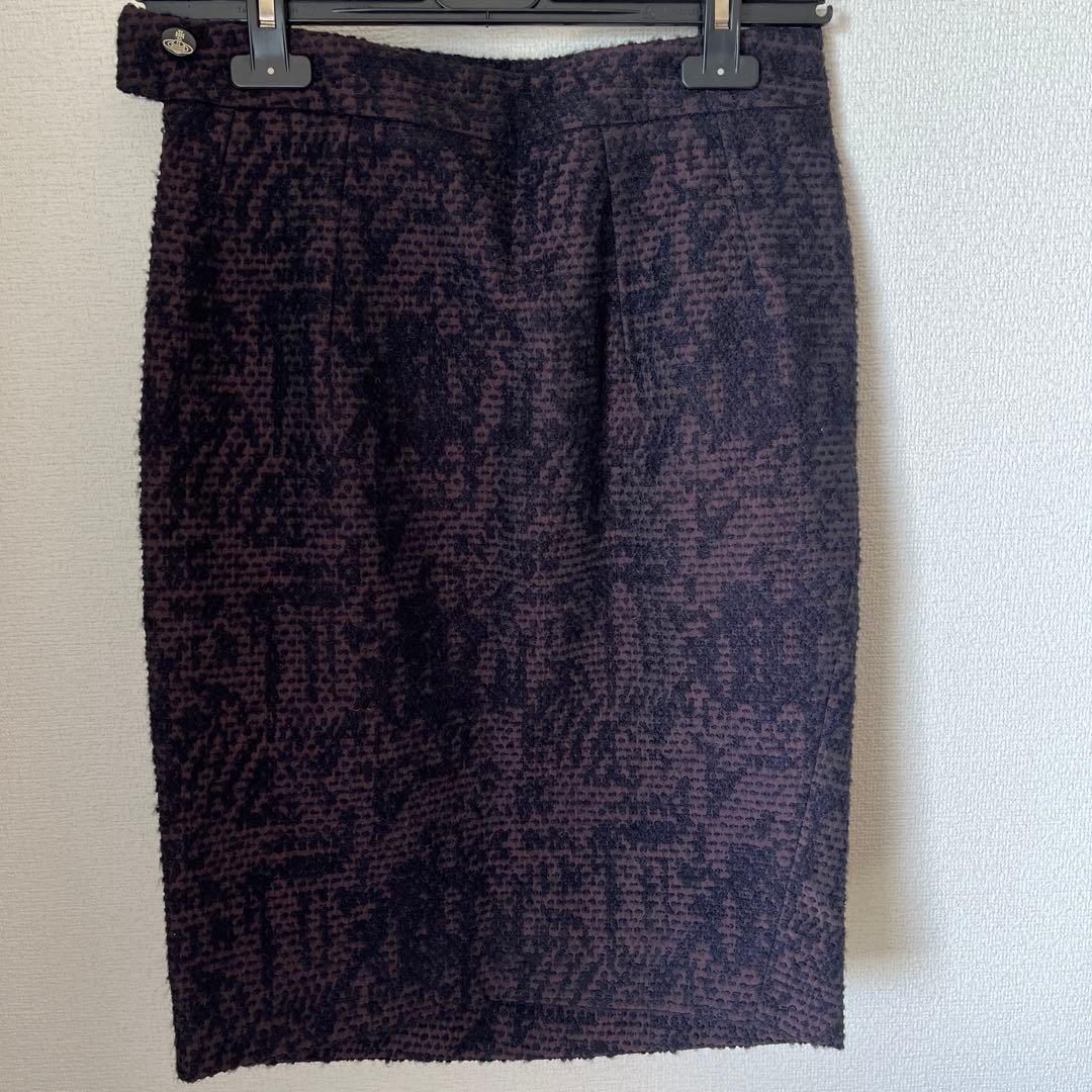 新品タグ付き　ヴィヴィアンウエストウッド　レッドレーベル　膝丈スカート　38