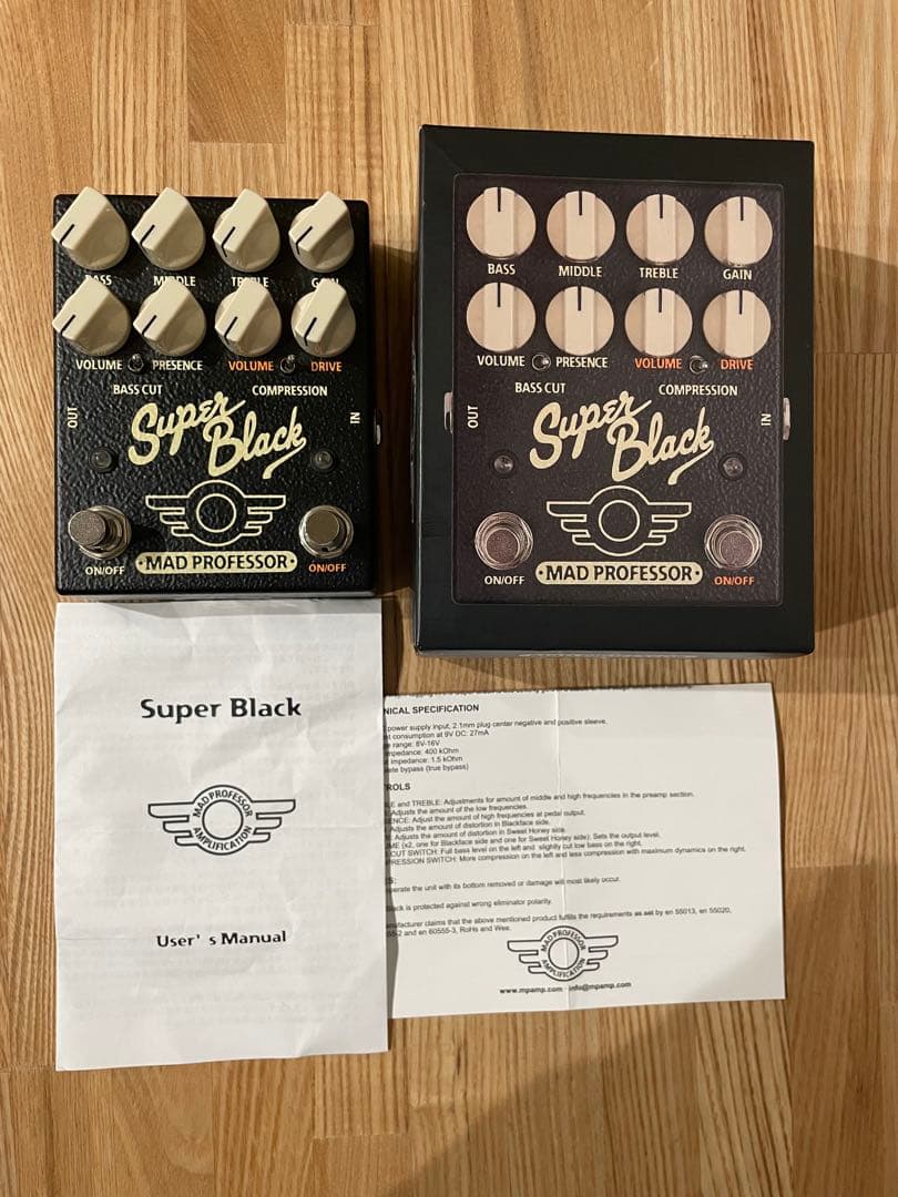 MAD PROFESSOR Super Black プリアンプ