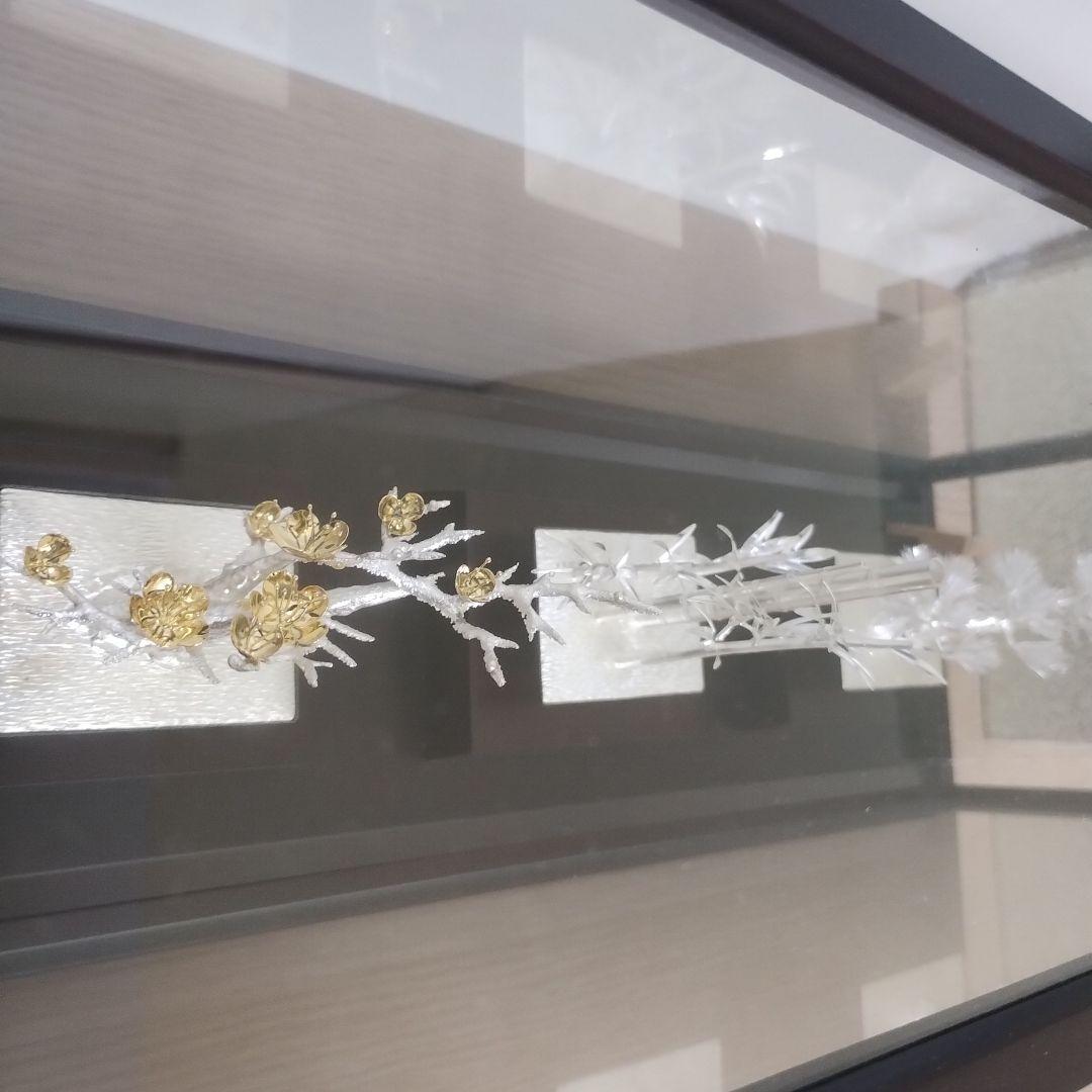 く*ん様 純銀製 盆栽風 金属工芸品