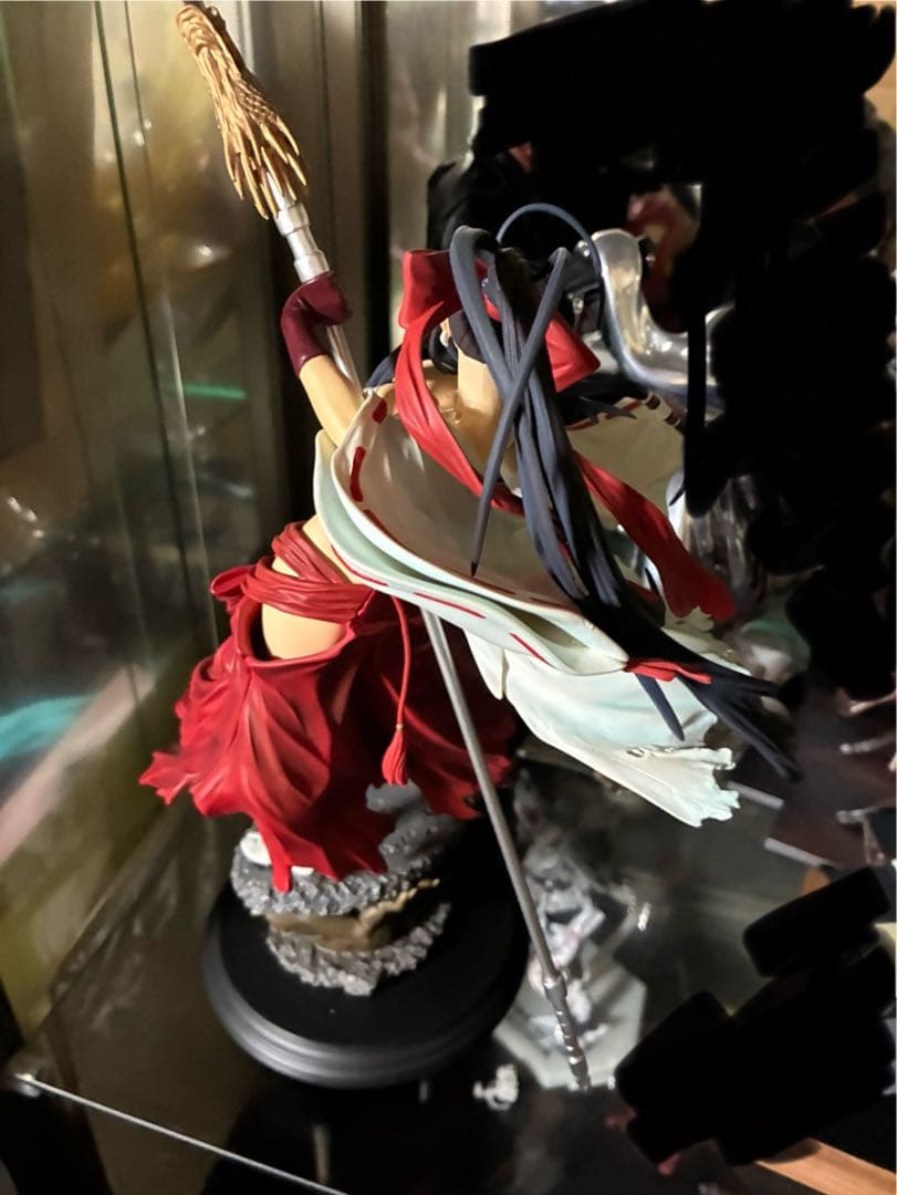 一騎当千 1/6 関羽雲長 巫女Ver 塗装済み完成品　フィギュア