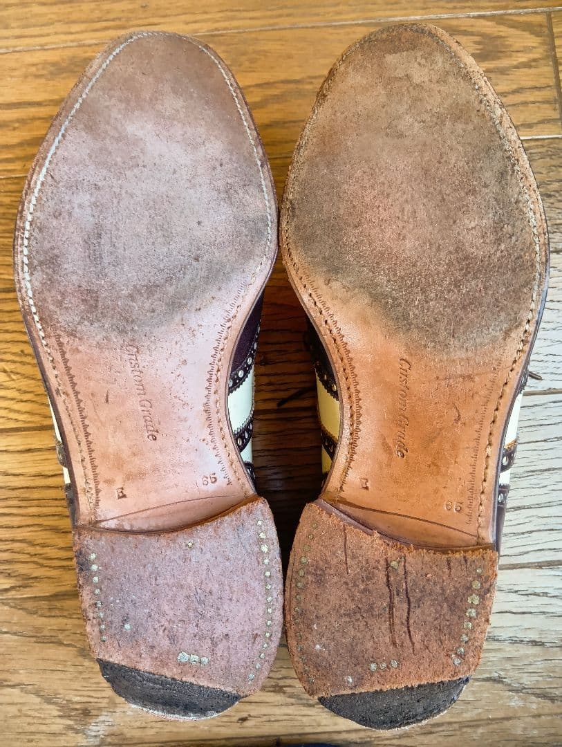 y*.様 旧Church'sチャーチ コンビネーションフルブローグ UK65