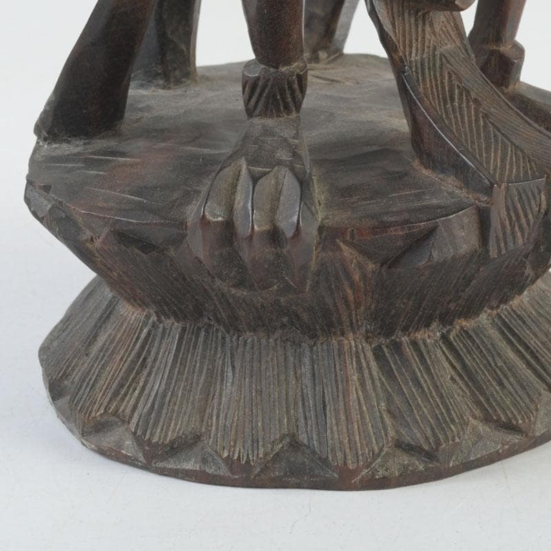 バリ島 インドネシア 木彫 ガルーダ像 置物 V 9380