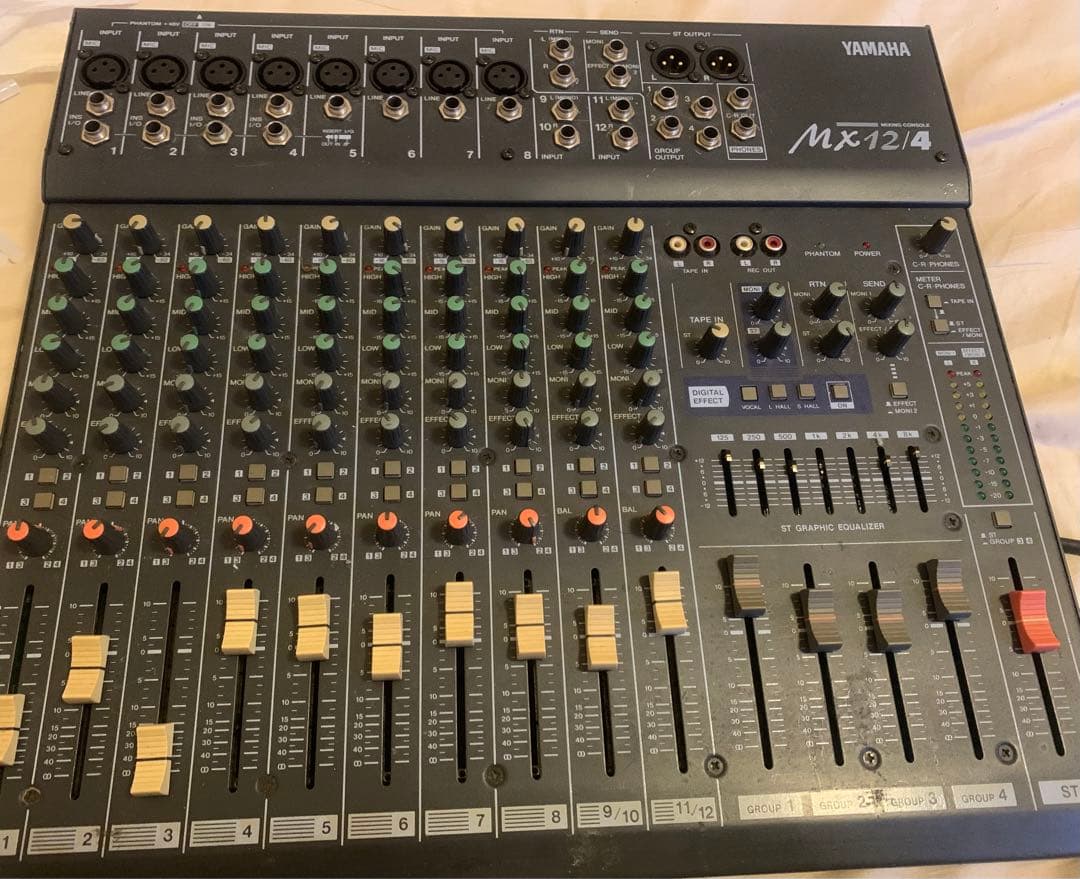 YAMAHA MX12/4 アナログミキサー YAMAHA MX12/4 アナログミキサー YAMAHA MX12/4 MUSIC MIXER OWNER'S