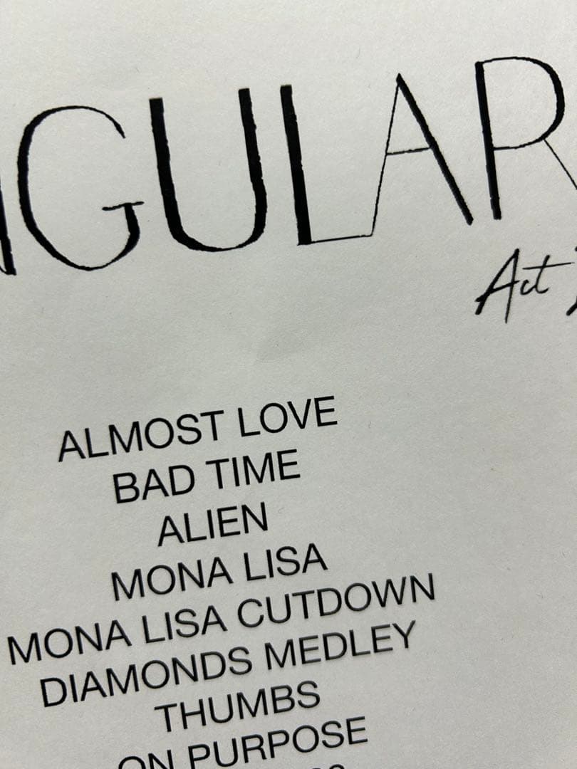 ラスト1点！ Sabrina Carpenter 直筆サイン ラミネートのセット