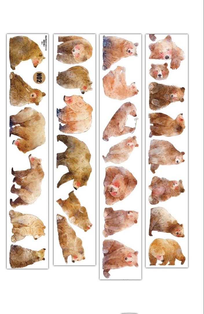 テープ・マスキングテープ Rabbit-PaperCutting-