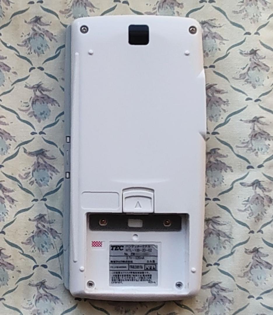 10ヶ月のみ使用品！TEC整備品！東芝TEC・HTL-100ハンディターミナル➁