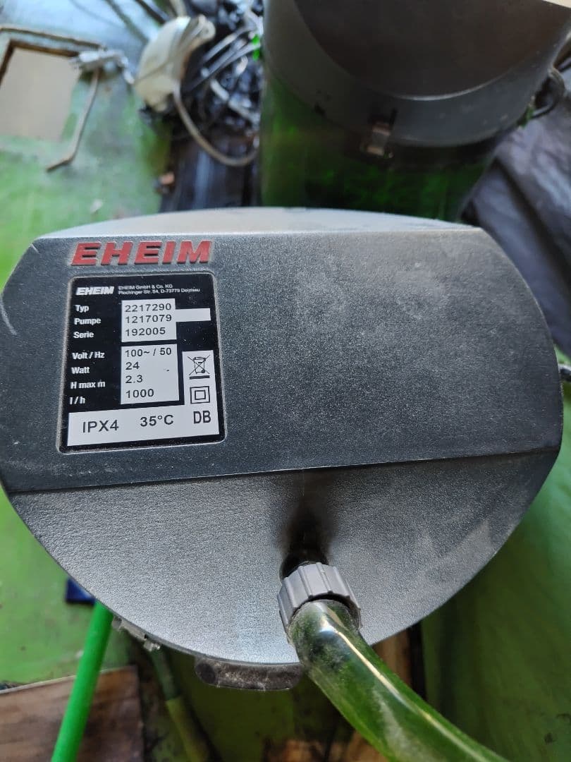 エーハイム　2217 実働　50Hz ▽外部式フィルター エーハイム クラシックフィルター 2217-NEW 50Hz