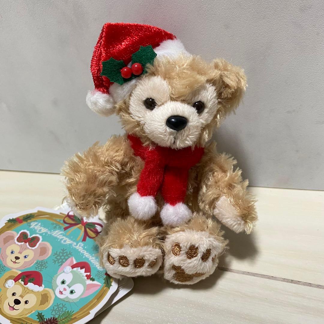 ディズニー ダッフィー シェリーメイ ぬいぐるみストラップ クリスマス