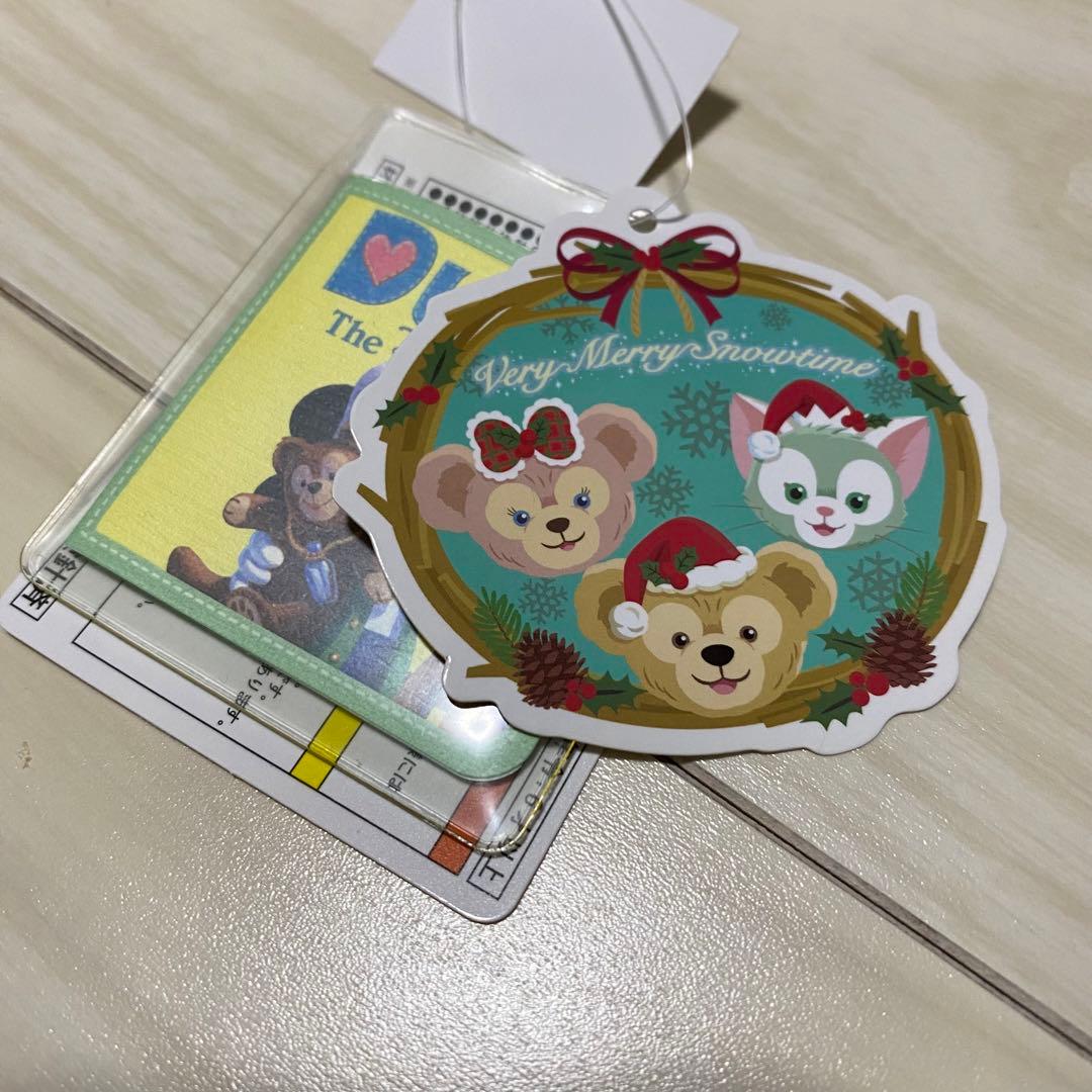ディズニー ダッフィー シェリーメイ ぬいぐるみストラップ クリスマス