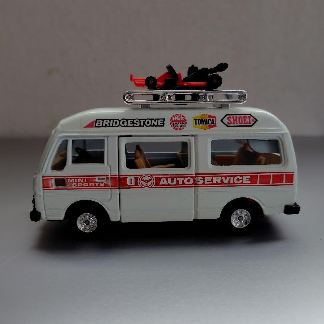 トミカダンディ　ニッサンキャラバン　　　　レジャーカー　レーシングカー