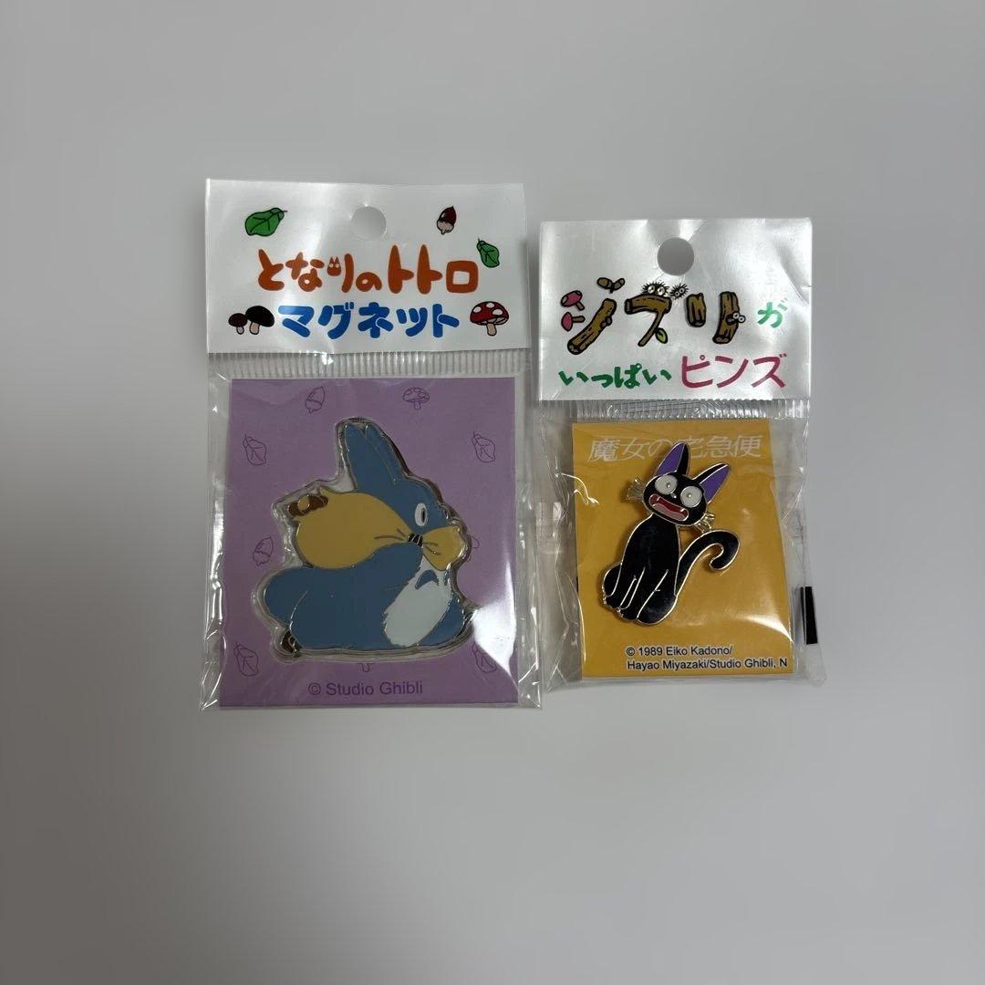 となりのトトロ ジジマグネットフック・マグネット・ピンズ 新品