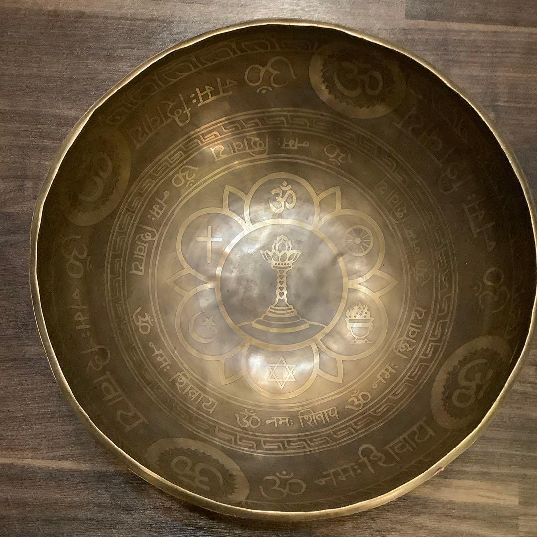 2025 シンギングボウル No 44 42 cm グリーンターラ