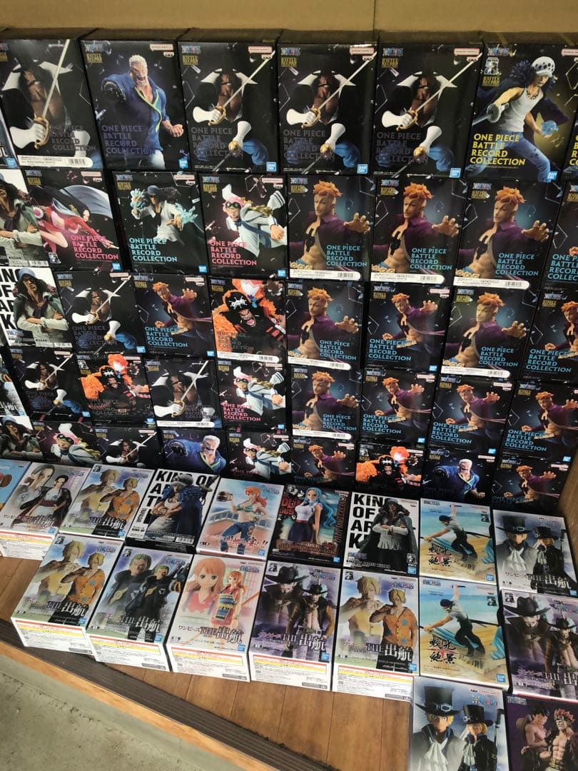 ワンピース　フィギュア　バトレコ　ハンコッククザン　ガープ　koa 63個