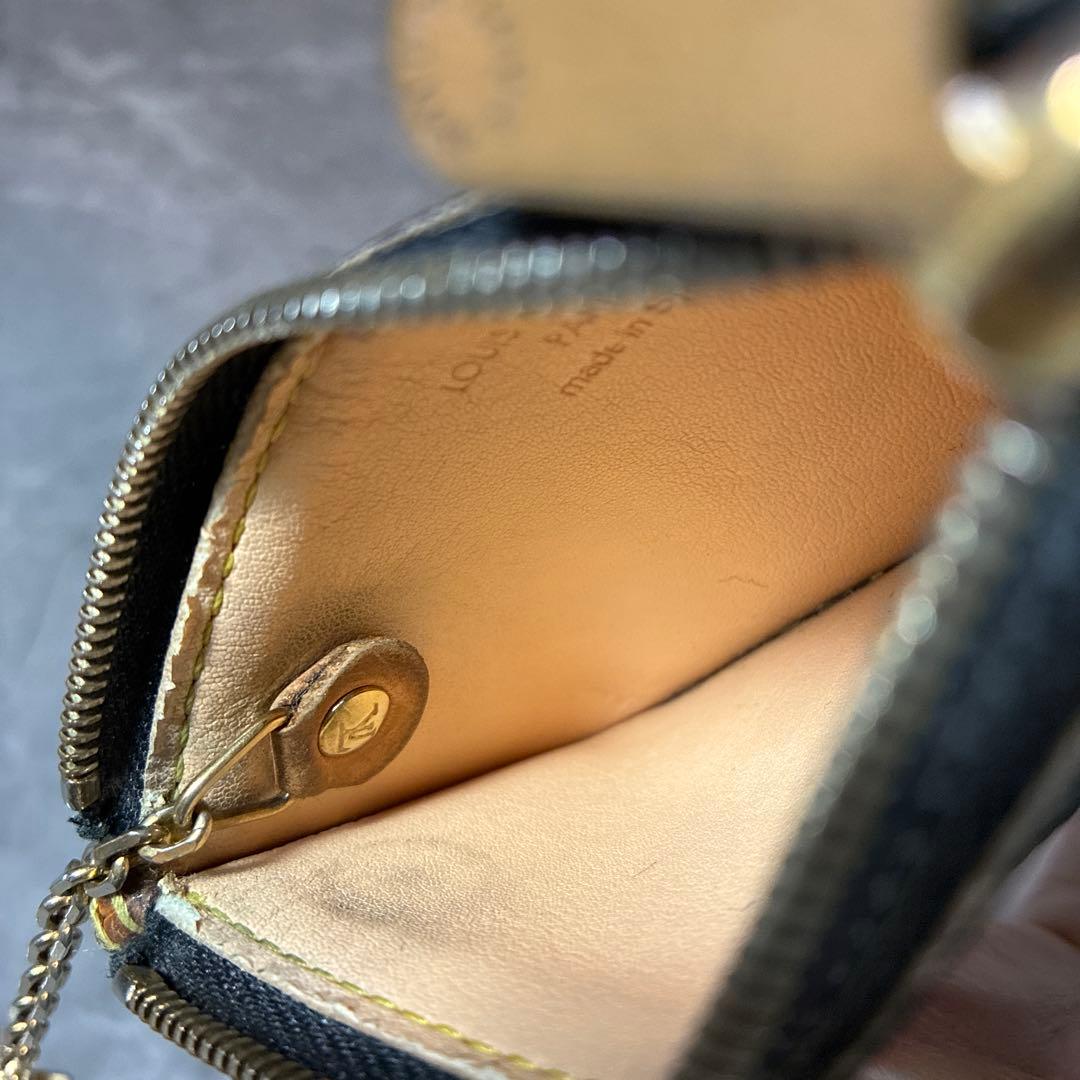 ルイヴィトン ポシェットクレ モノグラム マルチカラー ケースM92654