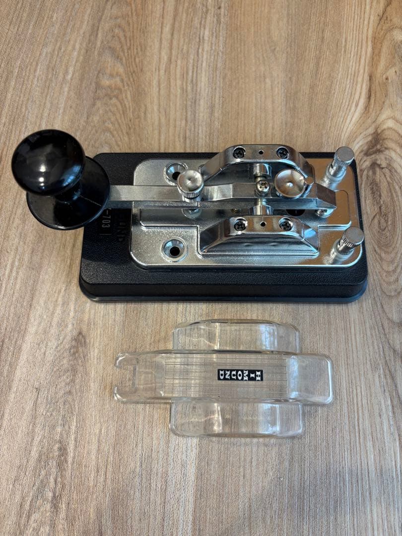 HI-MOUND マニュピレーター パドル電鍵 【金メッキ接続コード付き】 HI