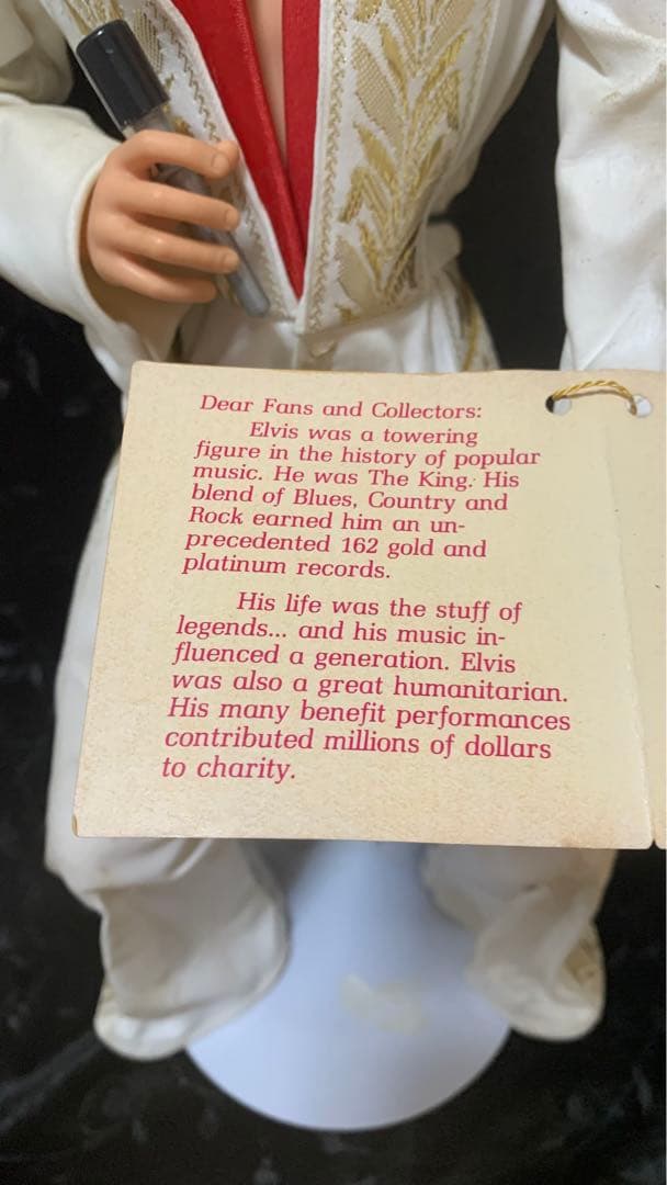 エルヴィスプレスリースーパーゴールド・エルヴィス限定版 1984年