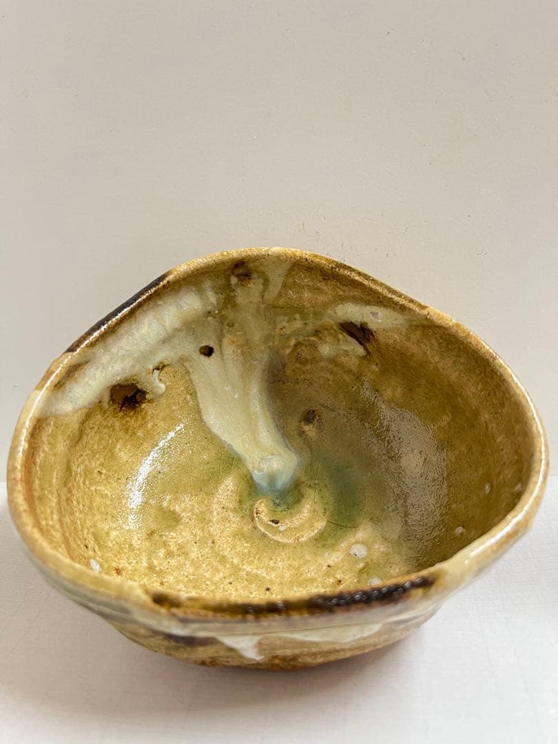 美濃焼の名工加藤勝之造 伊賀茶碗 未使用共箱値下げしました。