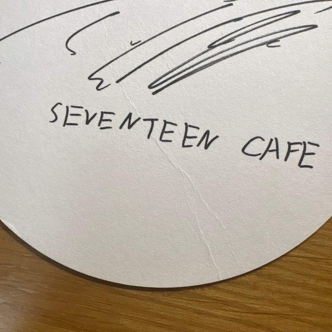 seventeen CAFE ジュン コースター カード セット - メルカリ