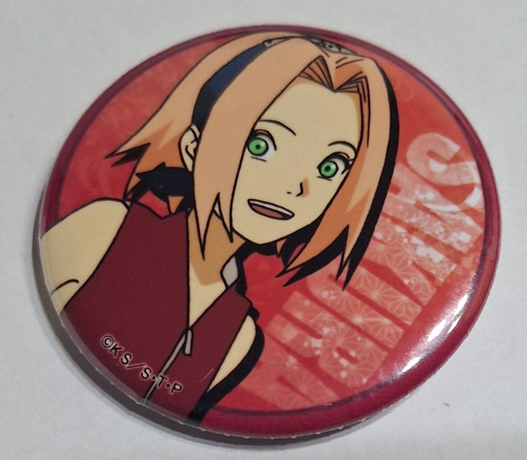 NARUTO ぴえろ40周年記念 春野サクラ 缶バッジ JF