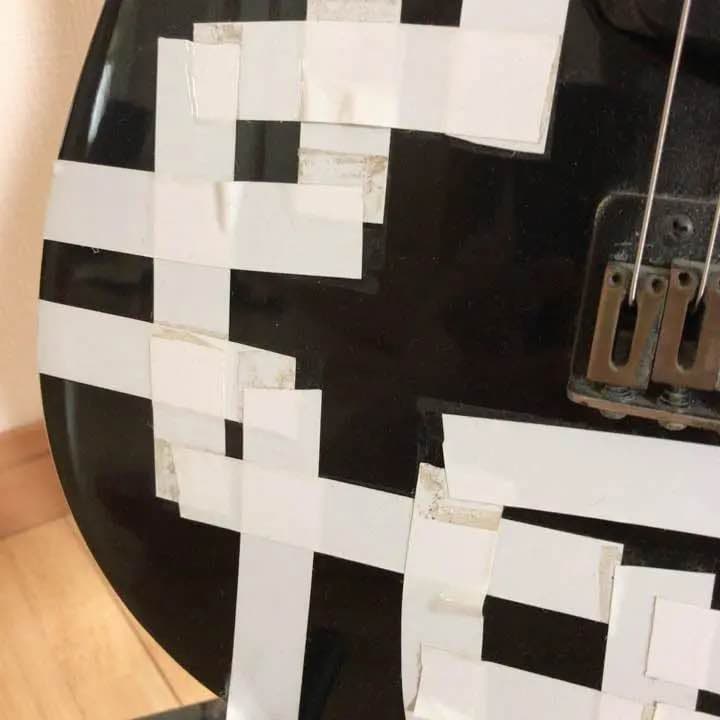 FERNANDESテレキャスター 布袋G柄自作