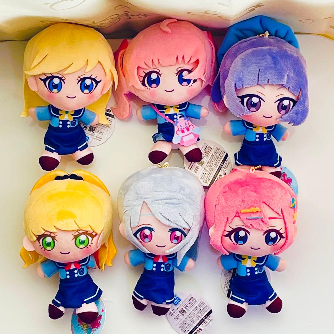 ひみつのアイプリ ぬいぐるみマスコット 全6種コンプリートセット