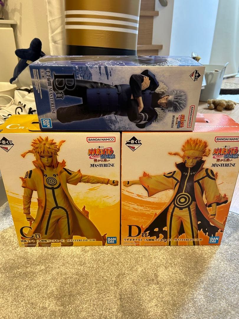 NARUTO 1番くじ フィギュア 3体セット
