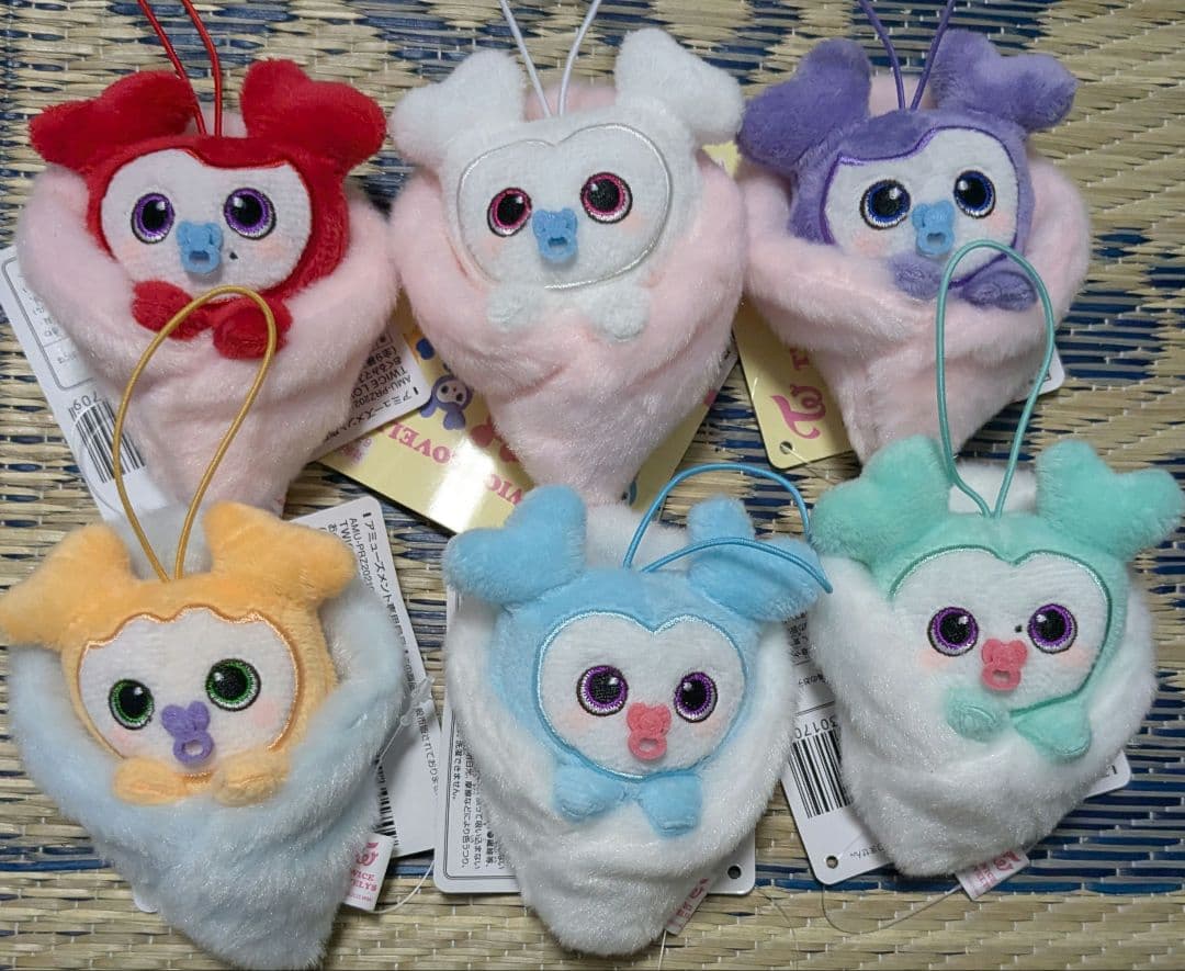 TWICE LOVELYS GiGO限定 おくるみマスコット 6種