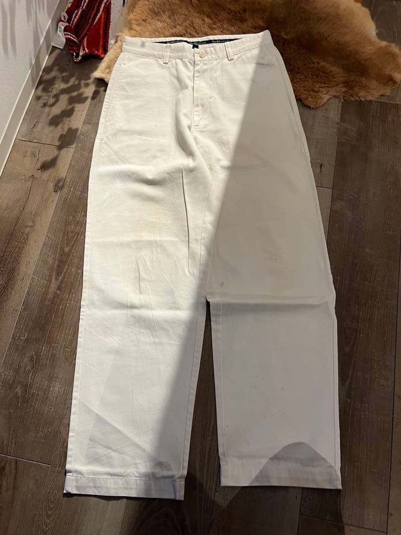 Polo Ralph Lauren ホワイトチノパン 30 ホワイト ポロ ラルフローレン チノパンツ ホワイト系30/30 Polo Ralph Lauren