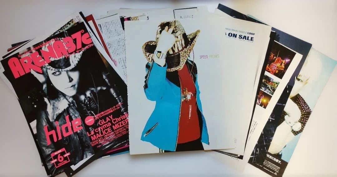 hide 切り抜き 大量 Spread Beaver X JAPAN