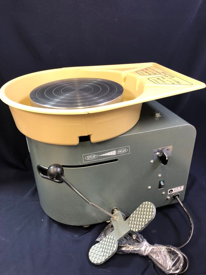 シンポ陶芸電動ろくろRK88型 中古】日本電産シンポ 電動ろくろRK