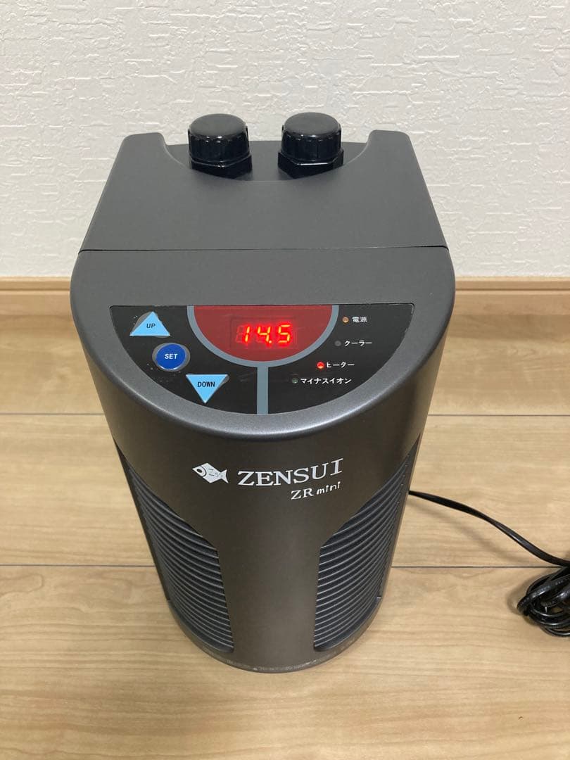 ゼンスイ ZR-mini 水槽用クーラー ゼンスイ 水槽用クーラー ZR−mini ブラック 〜180L