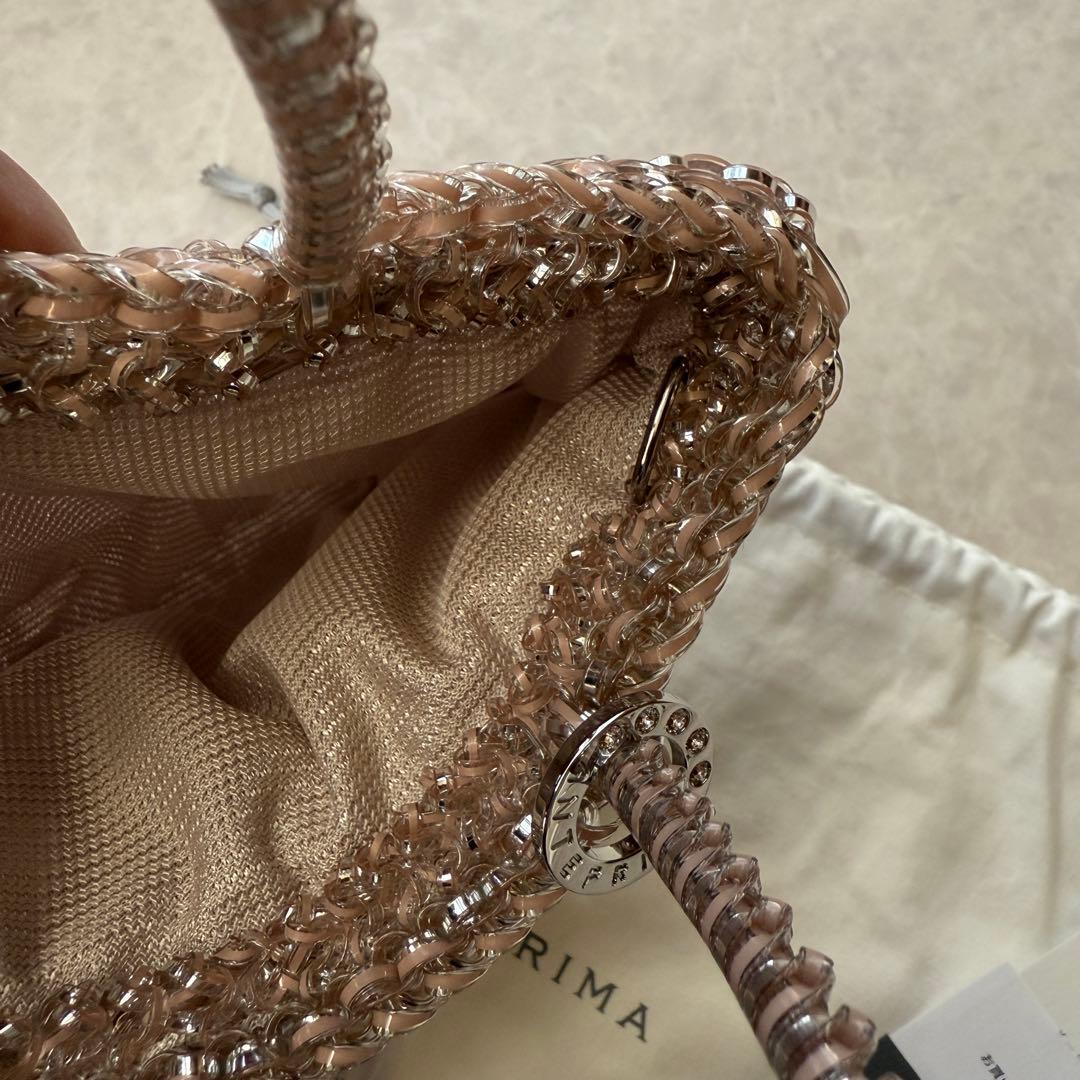 アンテプリマ ペルラ グリッターミディアム/サーモンピンクシルバー