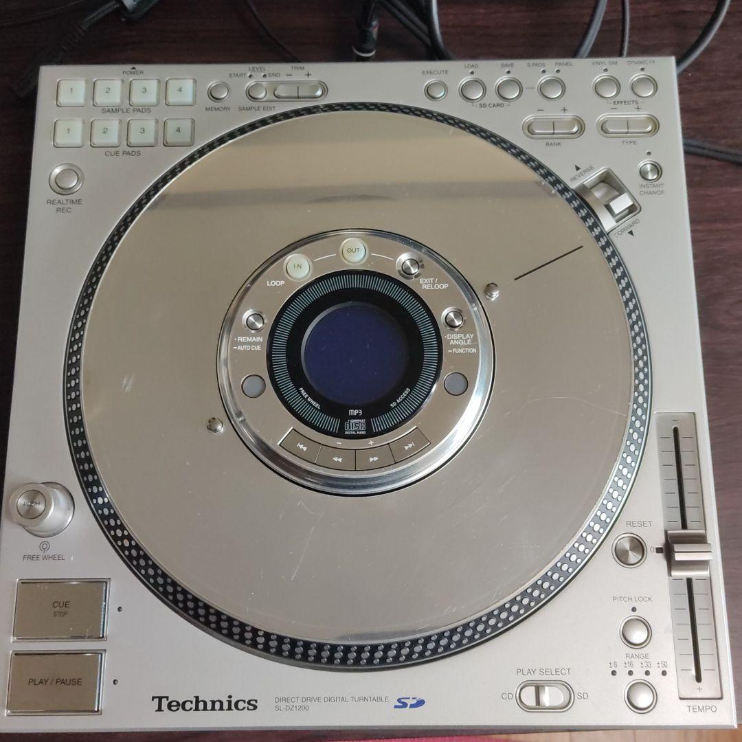Technics SL-DZ1200 DJ機材 CDJデジタルターンテーブル 完動品