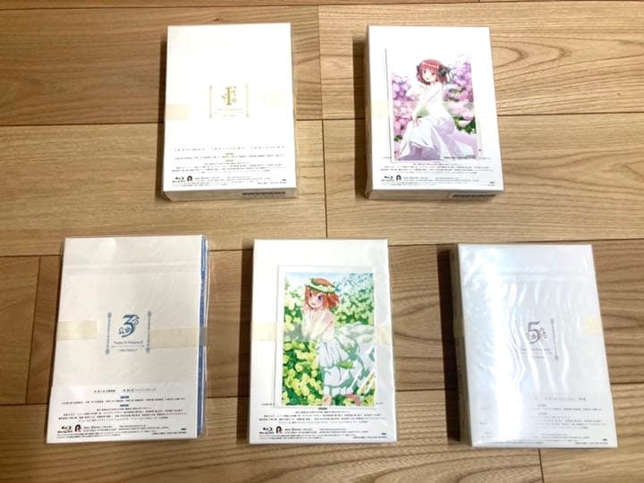 五等分の花嫁∬ BluRay全巻+収納ケース 限定品